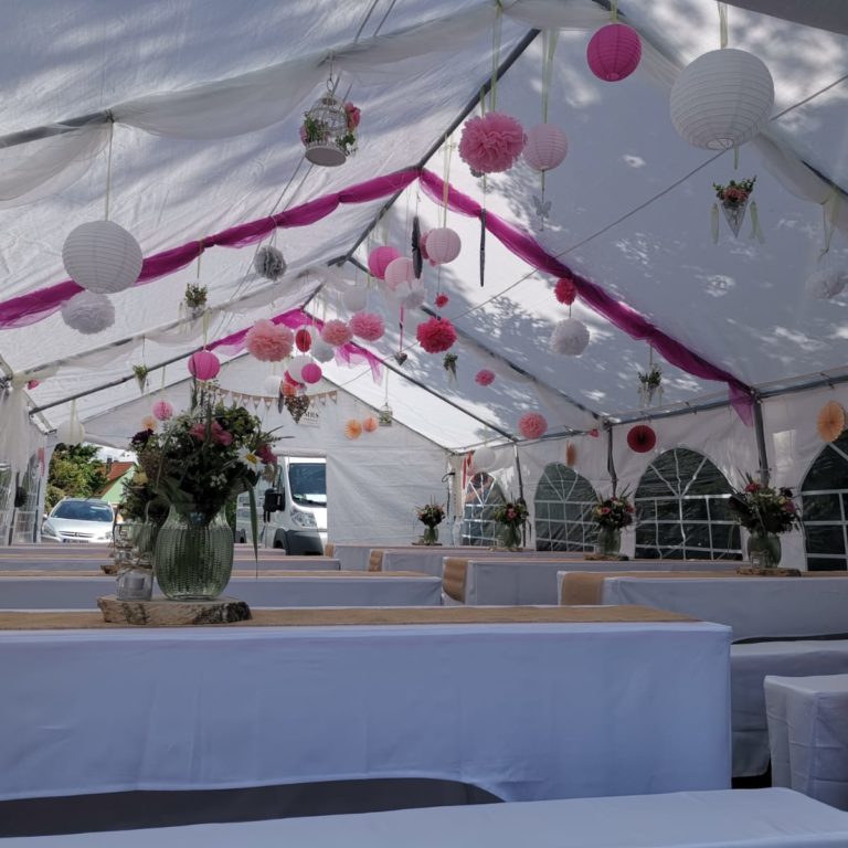 Partyzelt Hochzeit Zeltverleih & Eventmanagement Biersack