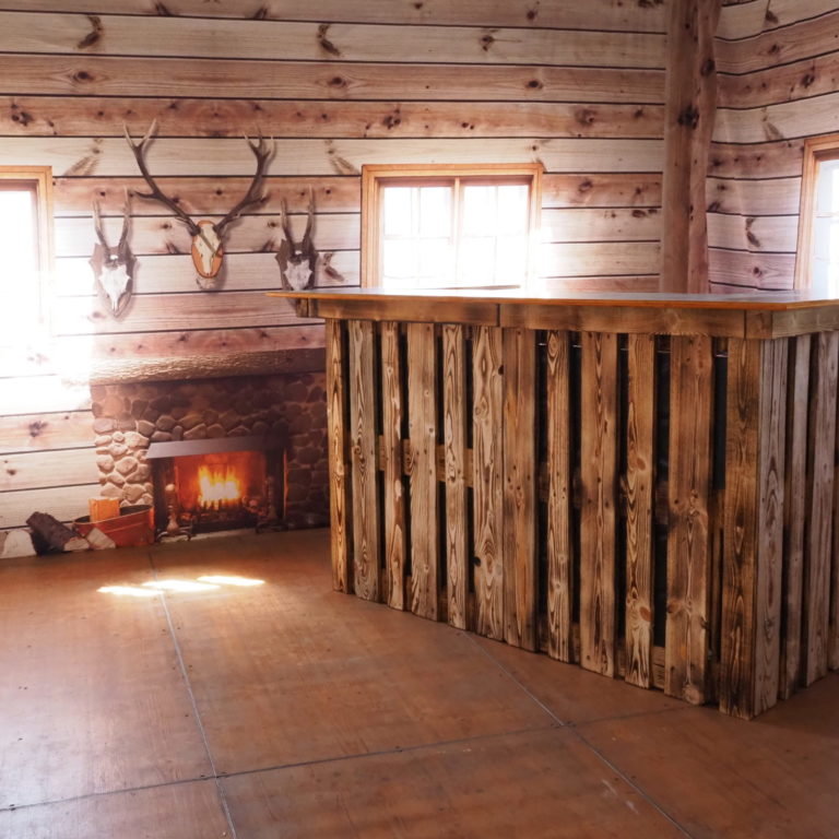 Eventzelt Grafenwöhr Theke Holz